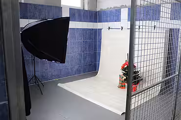 Set für das Weihnachtsshooting